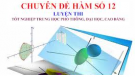 Ôn thi TN, ĐH-CĐ Toán Hàm số đồ thị